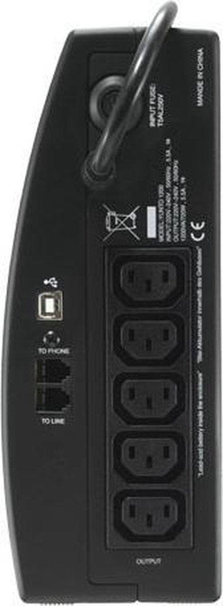 ONLINE USV-Systeme YUNTO 1200 Line-interactive 1,2 kVA 720 W 5 AC output(s)