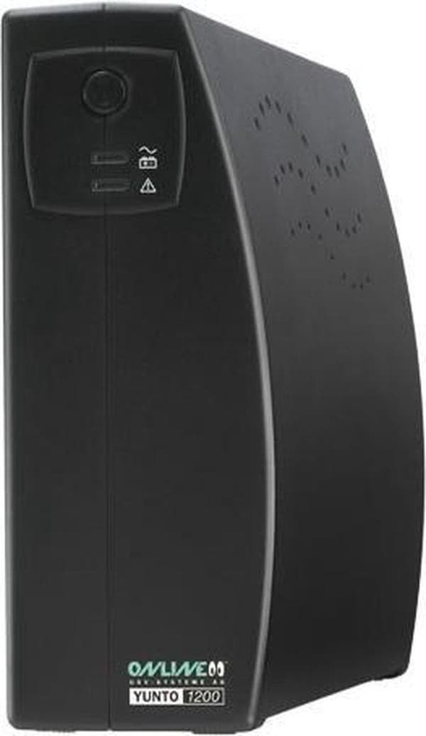 ONLINE USV-Systeme YUNTO 1200 Line-interactive 1,2 kVA 720 W 5 AC output(s) Sort