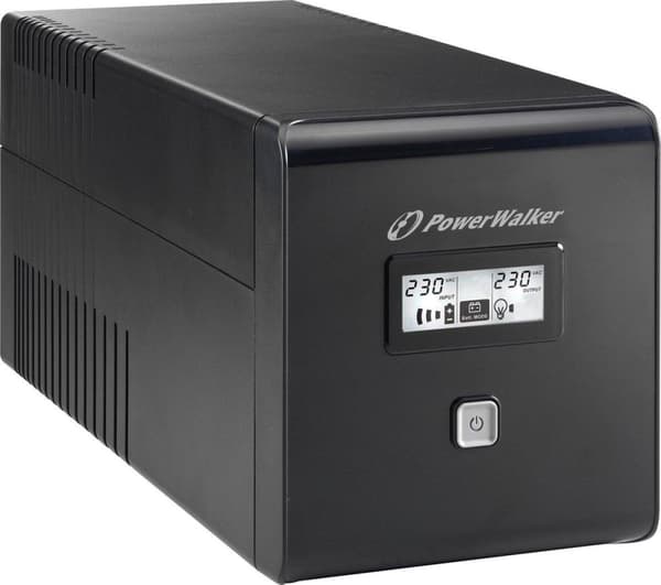 PowerWalker VI 1000 LCD 1 kVA 600 W 4 AC udgang(er)