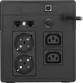 Miniatyrbillede 4 af 5: PowerWalker VI 1000 LCD 1 kVA 600 W 4 AC udgang(er)
