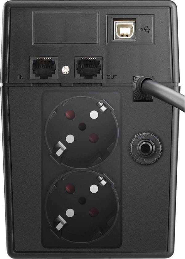 PowerWalker VI 800 SW Line interaktiv 0,8 kVA 480 W 2 AC-udgang(er)