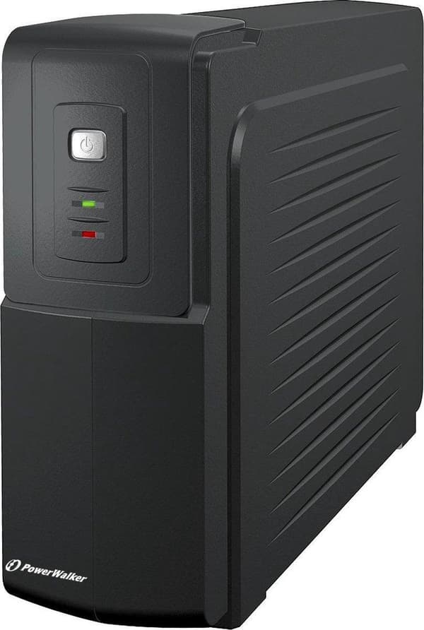 PowerWalker VFD 600 0,6 kVA 300 W 2 AC-udgang(er) Sort
