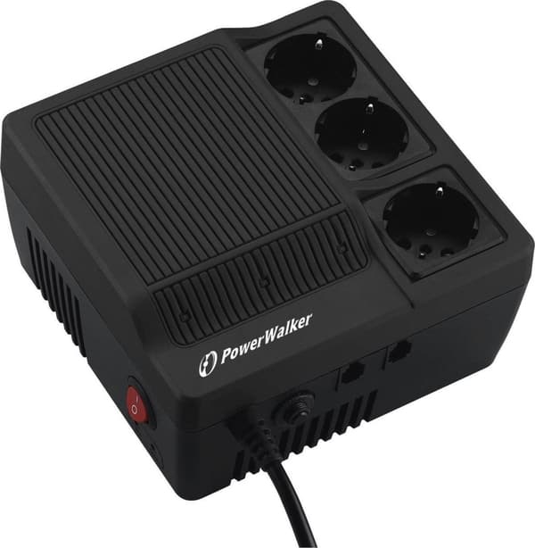 PowerWalker AVR 600 0,6 kVA 360 W 3 AC-udgang(er)