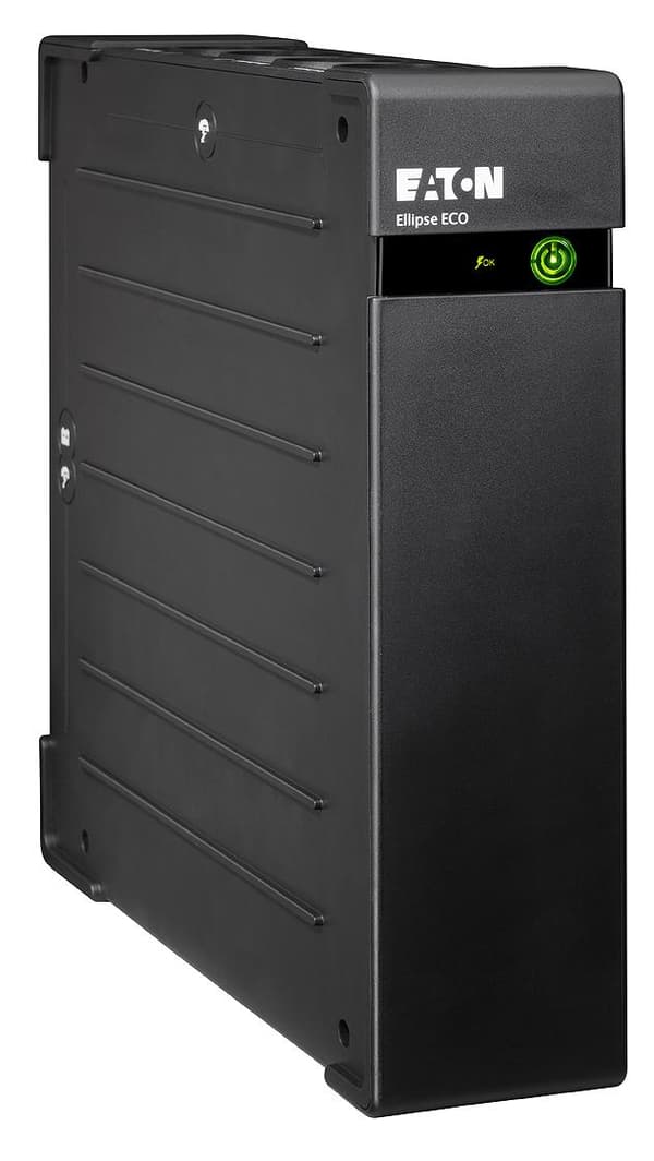 Eaton Ellipse ECO 1200 USB DIN UPS 1200 VA 8 AC stikkontakt(er) Sort