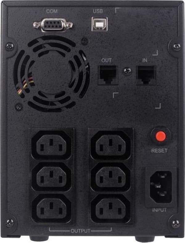 CyberPower VALUE2200EILCD nødstrømsforsyning (UPS) 2,2 kVA 1320 W 6 AC-stikkontakter
