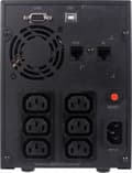 Miniatyrbillede 3 af 5: CyberPower VALUE2200EILCD nødstrømsforsyning (UPS) 2,2 kVA 1320 W 6 AC-stikkontakter