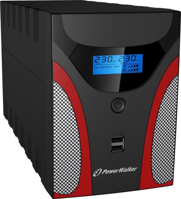 PowerWalker VI 2200 RLE Line interaktiv 2,2 kVA 1320 W 4 AC-udgang(er)