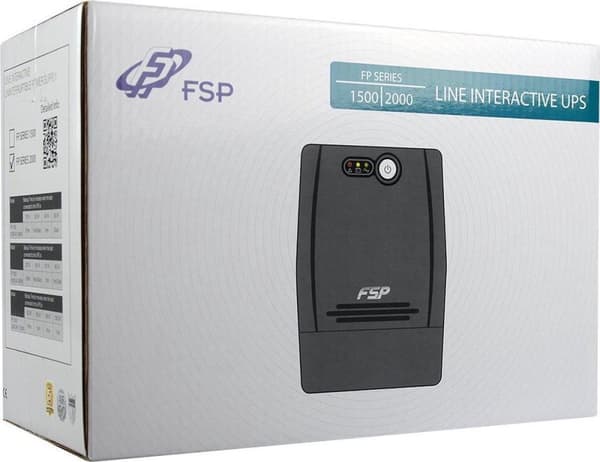 FSP FP 2000 keskeytymätön virtalähde (UPS) Line-Interactive 2 kVA 1200 W 4 AC-pistorasiaa