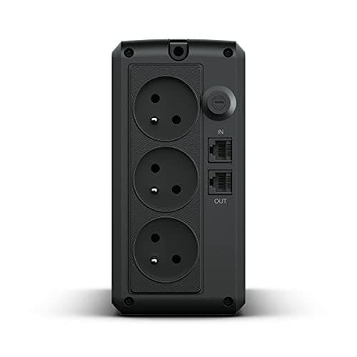 CyberPower UT650EG-FR uninterruptible power supply (UPS) Line-Interactive 0,65 kVA 360 W 3 AC stikkontakt(er)