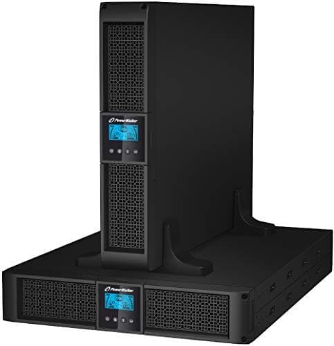 Bluewalker PowerWalker VI 1000E/RT LCD - UPS - AC 220/230/240 V - 900 Watt - 1000 VA 9 Ah - RS-232, USB - 4 udgangsstik - 2U - 48,3 cm (19") - Sort (1