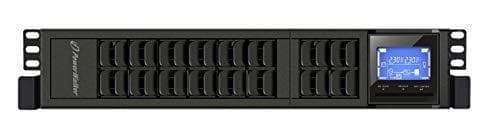 Bluewalker PowerWalker VFI 1000CRM LCD - UPS (rack-monterbar/ekstern) - 800 Watt - 1000 VA 9 Ah - RS-232, USB - udgangsporte: 3 - 2U - 48,3 cm (19") -