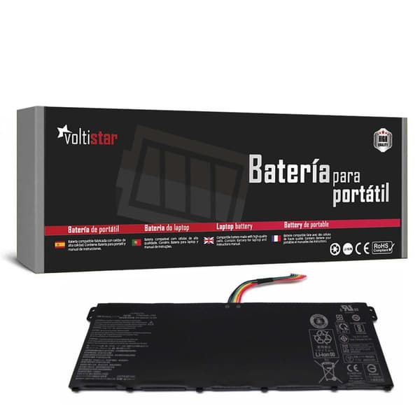 Notesbogbatteri Voltistar BAT2240 Sort 7,4 V