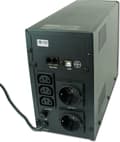 Miniatyrbillede 2 af 5: Gembird EG-UPS-033 nødstrømsforsyning (UPS) Line-Interactive 1200 VA 720 W 3 AC-stikkontakt(er)