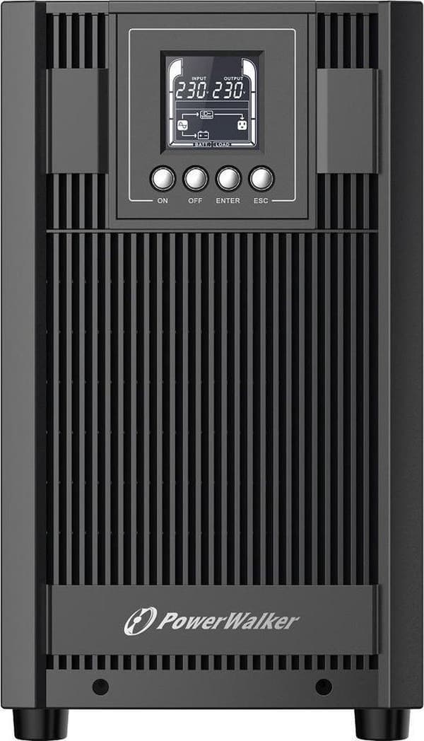 PowerWalker VFI 3000 AT Dubbele konvertering (online) 3 kVA 2700 W 4 AC udgang(er)