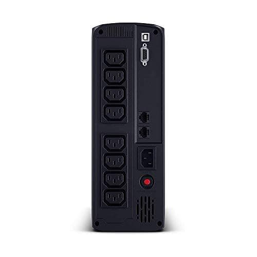 CyberPower Value Pro VP1200EILCD - UPS - AC 230V - 720 Watt - 1200VA - 1-faset - RS-232, USB - Udgangsporte: 8 - sort