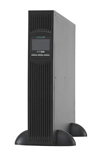 Online UPS ZINTO 1500 - UPS (rackmonterbar/ekstern) - AC 230 V - 1350 Watt - 1500 VA - RS-232, USB - Udgangsstik: 8 - 2U - 48,3 cm (19") (Z1500) Sort