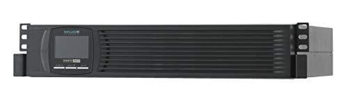 Online UPS 48,30 cm (19") XANTO 700 - UPS-kombinationsmodel (rack/tårn) - AC 230 V - 700 Watt - 700 VA 9 Ah - RS-232, USB - udgangsstik: 8 - 2U - 48,3 Sort