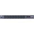 Miniatyrbillede 3 af 7: ATEN PE8108 - Strømfordelingsenhed (rack - monteres) - 2,4 kW - Ethernet 10/100 - 8 udgangsstik (PE8108)