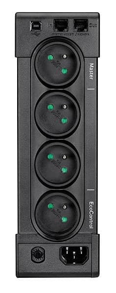 Eaton Ellipse PRO 650 - UPS - AC 230 V - 400 Watt - 650 VA 7 Ah - USB - Udgangsporte: 4 - 2U - 48,3 cm (19")