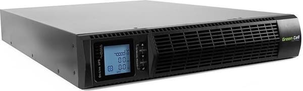 GreenCell RTII 3000VA 2700W til Rack Black