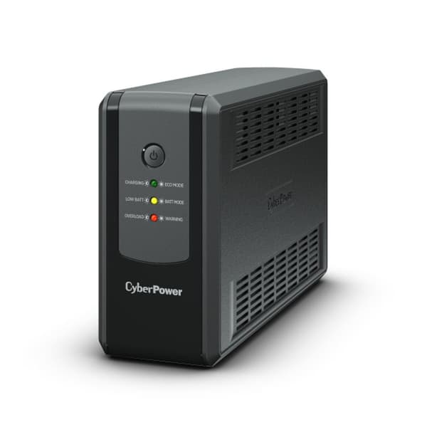System til Uafbrydelig Strømforsyning Interaktivt UPS Cyberpower UT650EG-FR 360 W Sort, Grå