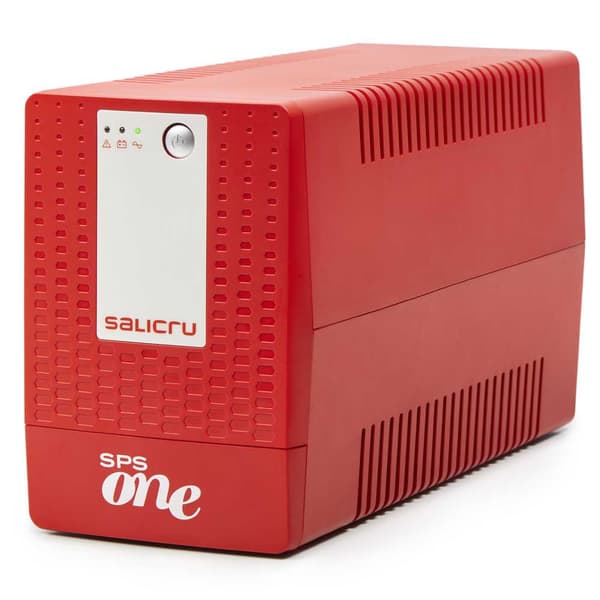 Salicru Ups One 1500 Tech Line Interactive Avr Soft Conexion Usb Rød One Size / EU Plug Rød, Hvid