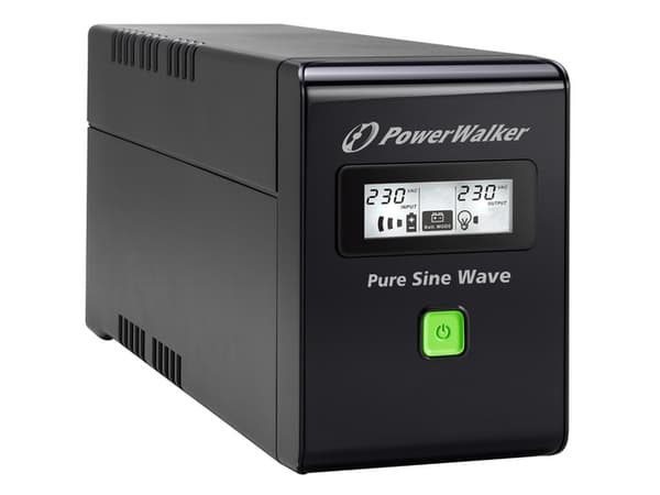 PowerWalker VI 800 SW FR uninterruptible power supply (UPS) Line-Interactive 0.8 kVA 480 W 2 AC outlet(s)