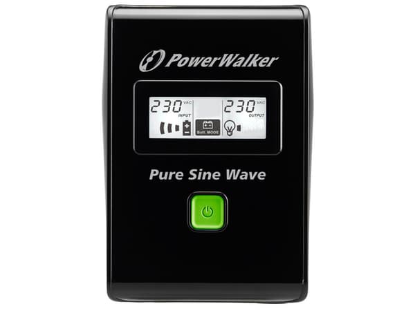 PowerWalker VI 800 SW FR uninterruptible power supply (UPS) Line-Interactive 0.8 kVA 480 W 2 AC outlet(s)