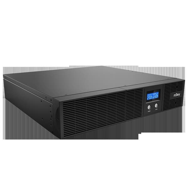 UPS NJOY, "Argus 2200", Line Int. cu sinusoida pura cu management, rack, 2200VA/1320W, AVR, IEC x 4, 2 x baterie 12V/9Ah, display LCD, back-up 1 - 10