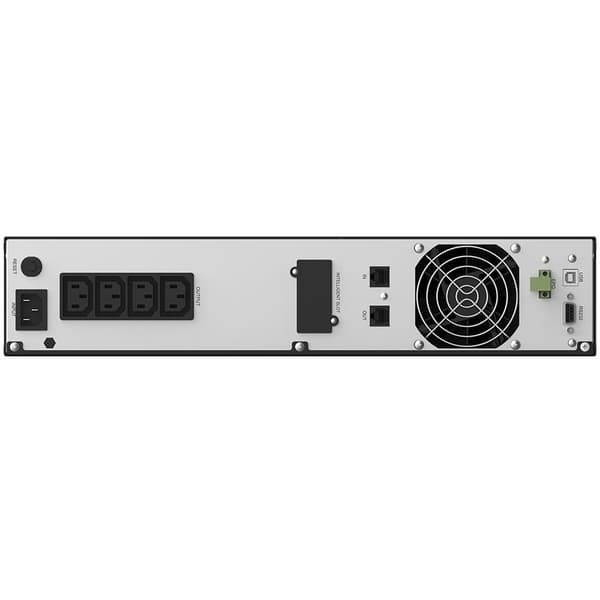 UPS NJOY, "Argus 2200", Line Int. cu sinusoida pura cu management, rack, 2200VA/1320W, AVR, IEC x 4, 2 x baterie 12V/9Ah, display LCD, back-up 1 - 10 Sort