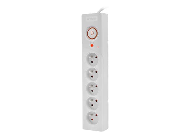 Power strip Armac Z5 5m 5x 230V PL 10A cable organizer gray