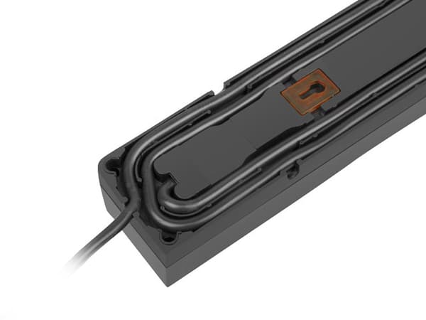 Listwa zasilająca Z5 5m 5x230V 10A  Z5/50/CZ czarna