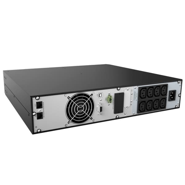 UPS Njoy "Balder 1000", Online, Tower/rack, 1000 W, fara AVR, IEC x 8, display LCD, back-up 11 - 20 min. "UPCMCOP110HBAAZ01B" (timbru verde 11 lei)