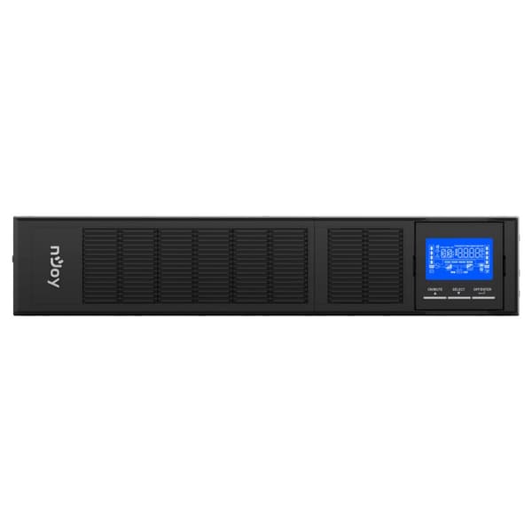UPS Njoy "Balder 1000", Online, Tower/rack, 1000 W, fara AVR, IEC x 8, display LCD, back-up 11 - 20 min. "UPCMCOP110HBAAZ01B" (timbru verde 11 lei) Sort