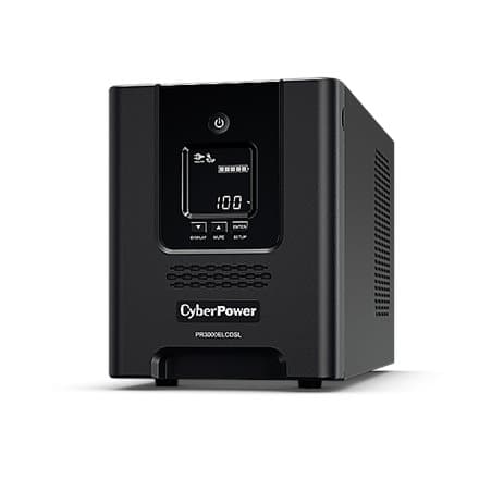 CyberPower PR3000ELCDSL uninterruptible power supply (UPS) Line-Interactive 3 kVA 2700 W 9 AC outlet(s) Sort
