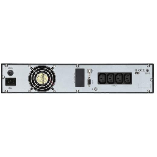 Zasilacz awaryjny SRV2KRIRK Easy UPS SRV 2kVA/1600W z szynami Sort