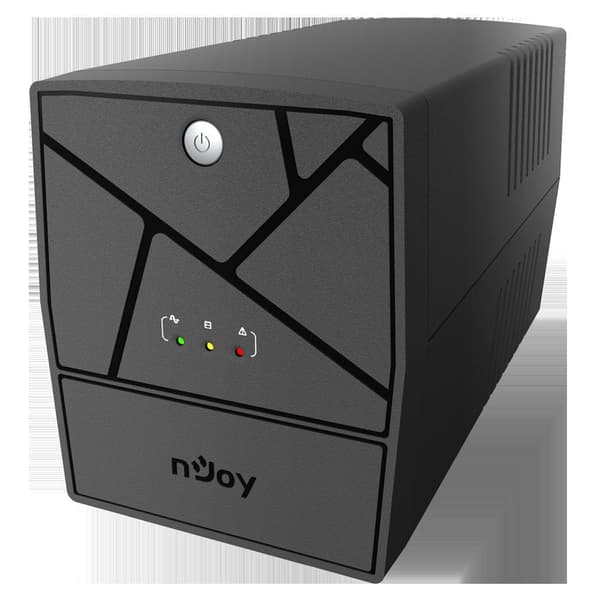 UPS NJOY, "KEEN 1500", Line Int. cu management, tower, 1500VA/900W, AVR, Schuko x 4, 2 x baterie GP09122L, back-up 1 - 10 min., "UPLI-LI150KU-CG01B" ( Sort