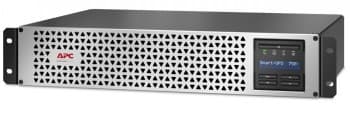 APC Smart-UPS, Line Interactive, 750VA, Lithium-ion, Rack/Tower, 2U, 230V, 6x IEC C13 outlets, SmartConnect Port+SmartSlot, Short Depth, AVR, LCD