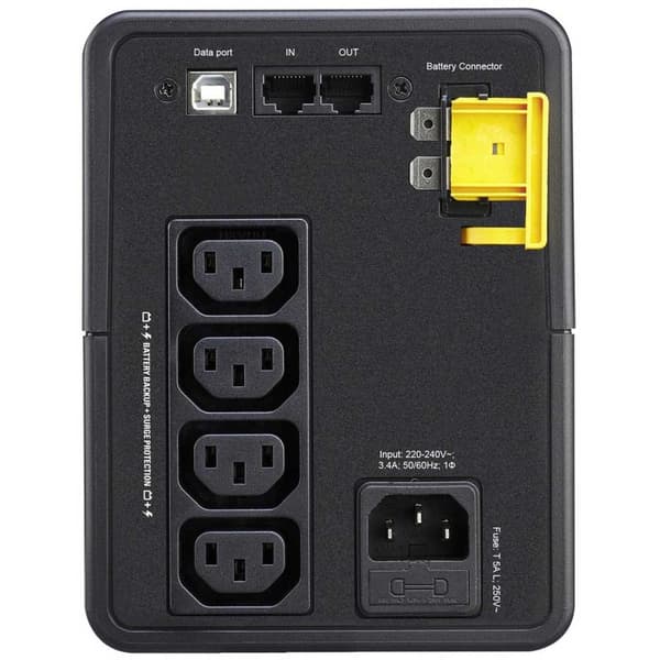 Apc Ups Back 950va 230v Avr Iec Sockets Sort