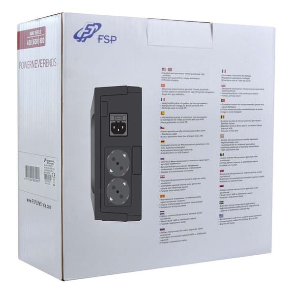 Fortron Ups Nano 800 480w Søvfarvet