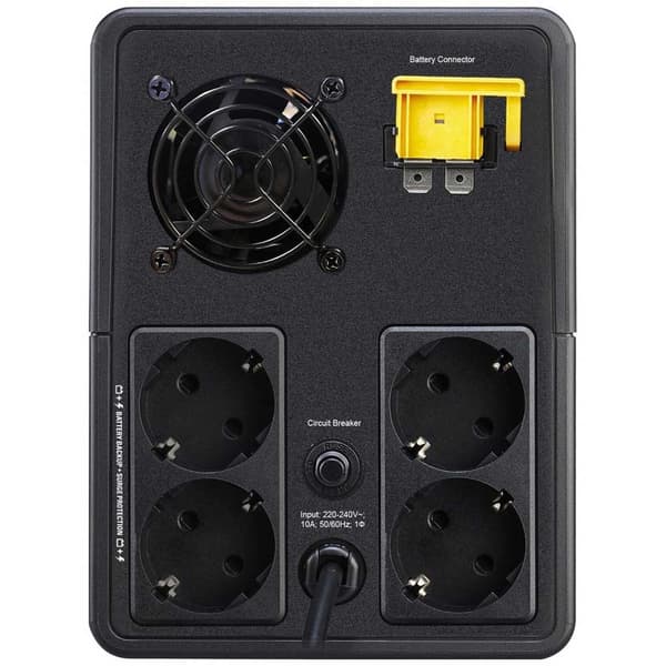 Apc Ups Easy 2200va 230v Avr Schuko Sockets Sort