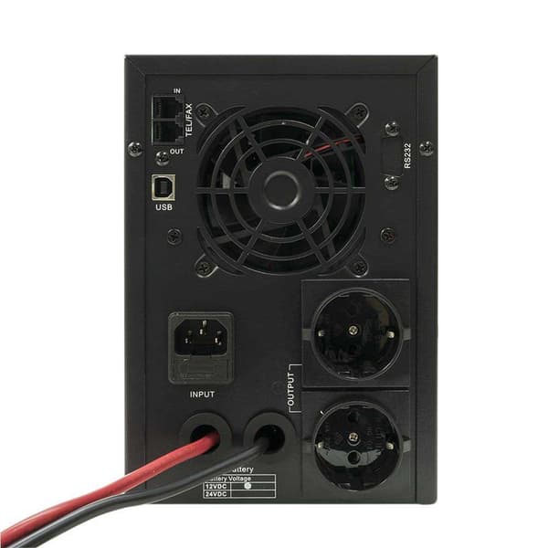 Silvercloud Ups 850va Sort One Size / EU Plug
