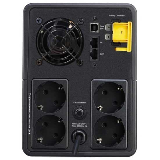 Apc Ups Back 1600va 230v Avr Schuko Sockets Sort