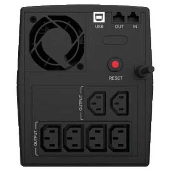 Conceptronic Ups Zeus04e 2200va 1320w Sort One Size / EU Plug