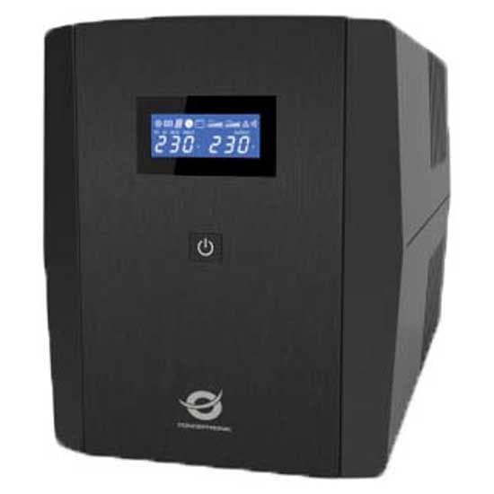 Conceptronic Ups Zeus04e 2200va 1320w Sort One Size / EU Plug