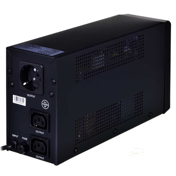 Energenie Udgang Ups Gembird Eg-ups-031 650va 390w 3 Sort EU Plug