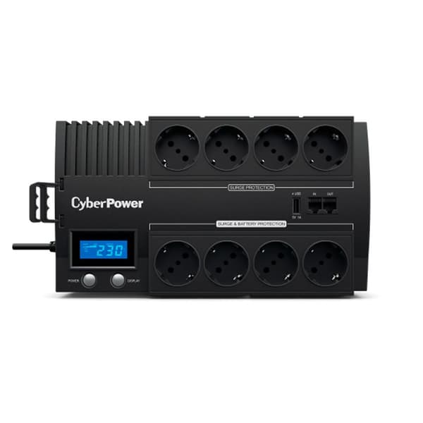 Cyberpower Ups Bric Line Interactive 1000va/600w 8xschuko Sort One Size / EU Plug