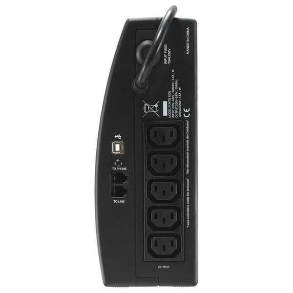 Online Usv-systeme Ag Sais Yunto 1200va Sort One Size / EU Plug