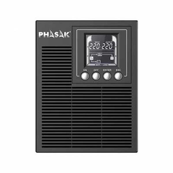 Phasak Ups Ph 9210 1000va Sort One Size / EU Plug
