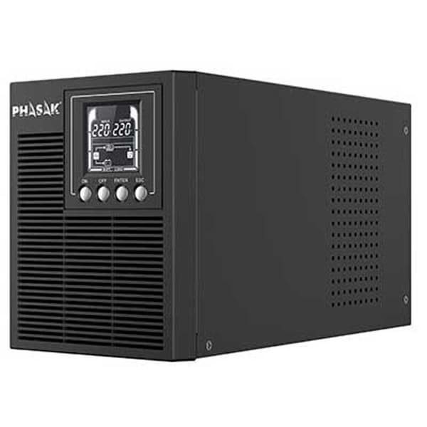Phasak Ups Ph 9210 1000va Sort One Size / EU Plug Beige